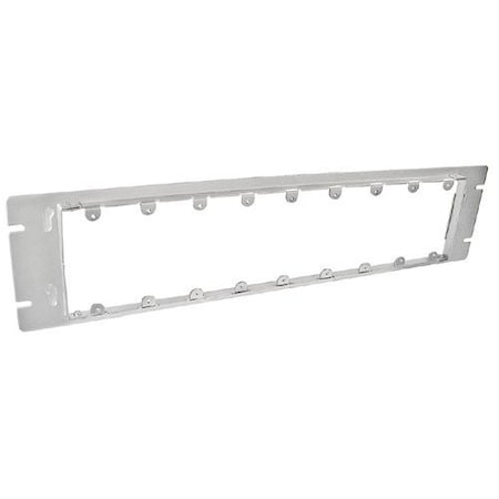 Southwire Electrical Box Cover, 9 Gangs, Galvanized Steel, Ring and Raised Cover GBDC-129